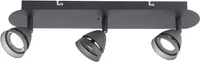 KOHTVALGUSTI WIZ GEMINI 3X3W LED 300LM MUST