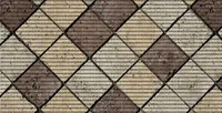VANNITOAVAIP D-C-FLOOR 271-1052 130CM PRUUNID ROMBID