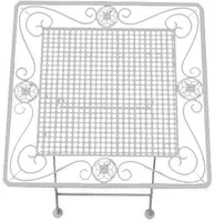 AIALAUD METALL 62X62X73CM VALGE