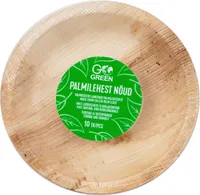 PALMILEHEST TALDRIK GO GREEN 15CM 10TK PAKIS