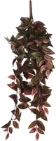 KUNSTLILL MICA DECORATIONS RIPUTATAV TRADESKANTSIA 54X20X15CM PUNANE