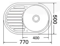 VALAMU ROOSTEVABA 7750 770X500X180MM PAREM