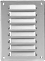 VENT.REST 140X190MM INOX