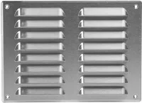 VENT.REST 260X190MM INOX