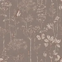 TAPEET ARTHOUSE MEADOW FLORAL CHOCOLATE