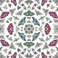 TAPEET ARTHOUSE GLITTER BUG WHITE MULTI