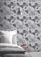 TAPEET ARTHOUSE FOIL IN BLOOM MONO