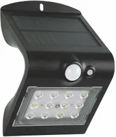 SOLARVALGUSTI GREENLUX FOX1,5W LED 4000K IP65 LIIKUMISANDUR MUST