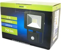 LED PROŽEKTOR SMARTLIGHT SLIM 10W 800LM 4000K LIIKUMISANDUR