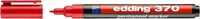 MARKER EDDING PERMANENTNE 370 PUNANE 1MM