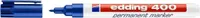 MARKER EDDING PERMANENTNE 400 SININE 1MM