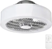 LAELAMP VENTILAATORIGA MILAGRO MISTRAL 45W PULT VALGE