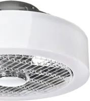 LAELAMP VENTILAATORIGA MILAGRO MISTRAL 45W PULT VALGE