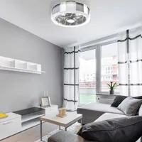 LAELAMP VENTILAATORIGA MILAGRO MISTRAL 45W PULT KLAAR