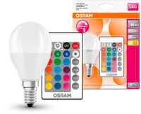 LED LAMP OSRAM 5,5W P45 827 RGB E14 PULT 