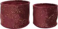 KORV VELVET 19X14CM PRUUN 2TK