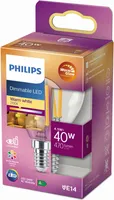 LED LAMP PHILIPS CLASSIC 4,5W P45 E14 WGD90 FIL KLAAS PHILIPS