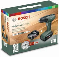 AKUTRELL BOSCH UNIVERSALDRILL18 2X1,5AH