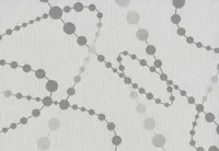 TAPEET DUTCH WALLCOVERINGS SAN PRIAMO DOTS WIT/GRIJS