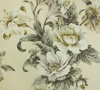TAPEET DUTCH WALLCOVERINGS VLIESBEHANG BLOEM BEIGE