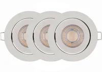 RIPPLAEVALGUSTI KOMPLEKT LEDVANCE 3X5W LED 2700K 400LM A++