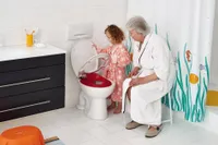 WC-POTIISTE RIDDER LASTELE JUNIOR PP PLASTIK PUNANE