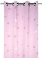 TEKSTIILKARDIN LOVELY CASA 140X260CM ROOSA, BLACKOUT