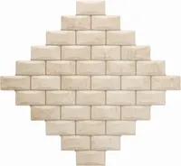 KERAAMILINE SEINAPLAAT CERAMICA GOMEZ GOBI MARFIL 31,6X31,6CM 1,4M² PAKIS