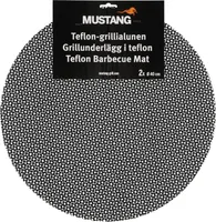 GRILLIMISMATT MUSTANG MITTENAKKUVA PINNAGA Ø40CM 2TK PAKIS