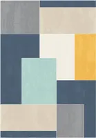 VAIP BALTA HOME CANVAS 120X170CM MITMEVÄRVILINE SININE
