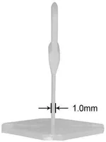 PLAATIMISANKUR 1MM 15-25MM 100 TK PAKIS