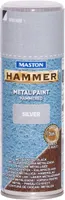 METALLIVÄRV MASTON HAMMER SPRAY 400ML VASARALAKK HÕBE