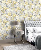 TAPEET ARTHOUSE AUBREY FLORAL OCHRE