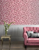 TAPEET ARTHOUSE ROSE WALL RASPBERRY