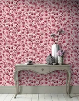 TAPEET ARTHOUSE ROSE WALL RASPBERRY