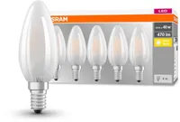 LED LAMP OSRAM 4W E14 B35 MATT KLAAS 5TK PAKIS