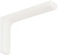 RIIULIKANDUR VELANO PLASTKATTEGA 180X115X35MM VALGE