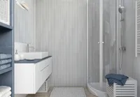 SEINAPANEEL VILO PVC 330X2650MM CONCRE STRIPES 2,62M2 PAKIS