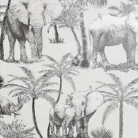 TAPEET ISELIIMUV ARTHOUSE P&S ELEPHANT GROVE CHARC 0,53X6M