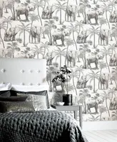 TAPEET ISELIIMUV ARTHOUSE P&S ELEPHANT GROVE CHARC 0,53X6M
