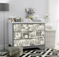 TAPEET ISELIIMUV ARTHOUSE P&S ELEPHANT GROVE CHARC 0,53X6M