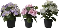 KUNSTLILL HORTENSIA 24CM, POLÜESTER