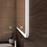 PEEGEL KONTINENT DEMURE LED VALGUSTUSEGA 100X70CM