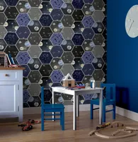 TAPEET ARTHOUSE SPACE HEX MULTI PIMEDAS HELENDAV