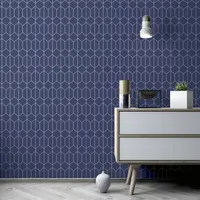 TAPEET ARTHOUSE LINEAR GEO NAVY