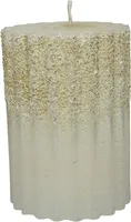 LAUAKÜÜNAL DECORIS Ø7X10CM VALGE, SÄRAGA