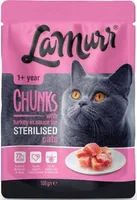 LEMMIKLOOMA TÄISSÖÖT LA MURR KASSILE KALKUN KASTMES 100G