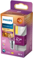 LED LAMP PHILIPS CLASSIC 3,4W (40W) P45 E14 FIL. 2200-2700K WG