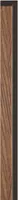 SEINAPANEELI LIIST VASAK VOX LINERIO M-LINE MOCCA 12X42X2650MM