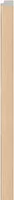 SEINAPANEELI LIIST PAREM VOX LINERIO M-LINE NATURAL 12X26X2650MM